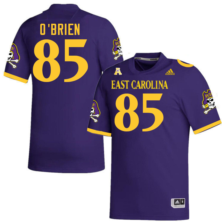 #85 Triston O'Brien East Carolina Pirates College Football Jersey Stitched-Purple #85 Triston O'Brien East Carolina Pirates College Football Jersey Stitched-Purple